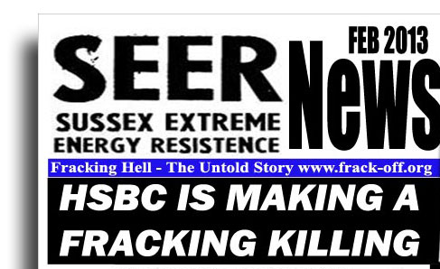 Welcome to SEER - Sussex Extreme Energy Resistance February Edition of News.